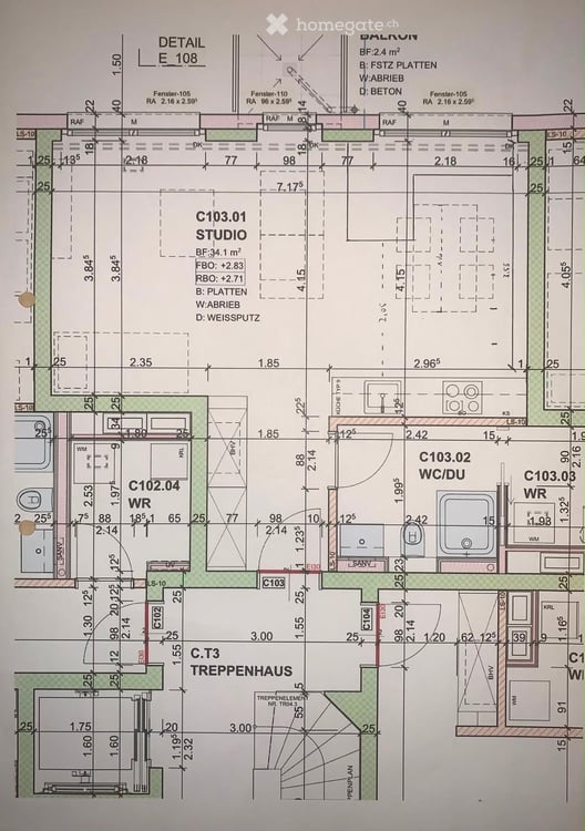 Nachmieter für moderne 1.5-Zimmer-Wohnu…