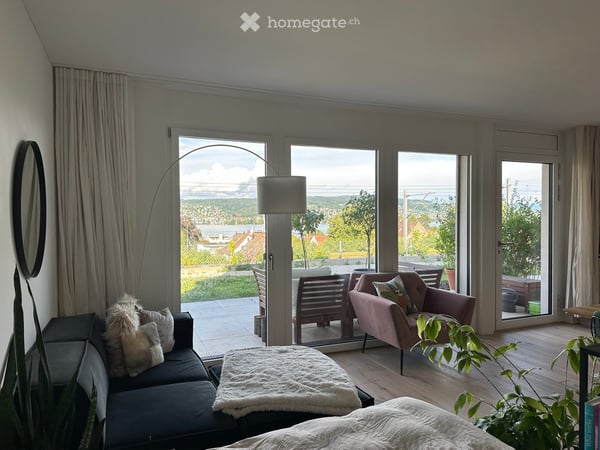 Moderne 1.5-Zimmer-Neubauwohnung mit herrlichem Ausblick in Kilchberg 2