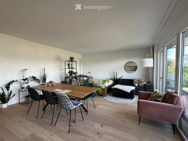 Moderne 1.5-Zimmer-Neubauwohnung mit herrlichem Ausblick in Kilchberg
