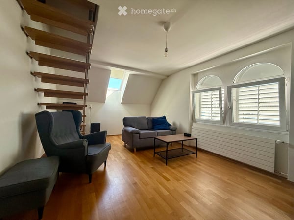 1.5-Room Duplex Apartment with Attic | Available from 1 August 1