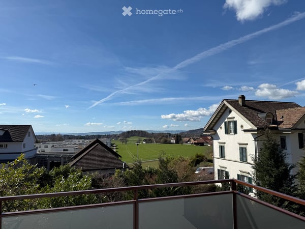 EINMALIGE GELEGENHEIT! - 3.5-Zimmer-Attikawohnung mit Bergblick in Hausen am Albis