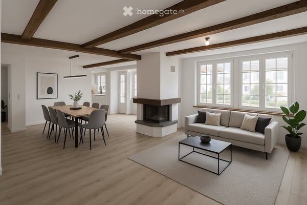 Helle & moderne 4,5-Zimmer-Maisonette-Wohnung mit Charme