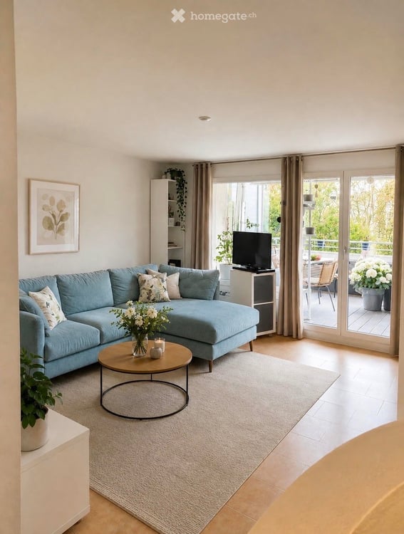 Charmante 3.5-Zimmer-Maisonettewohnung mit zwei Sitzplätzen und Terrasse in Ebmatingen 3
