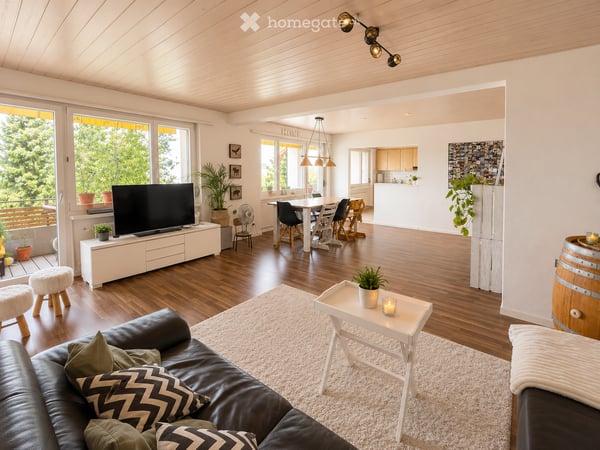 Wohnen mit Panorama – grosszügige 5½-Zimmer-Wohnung in Rieden SG 4