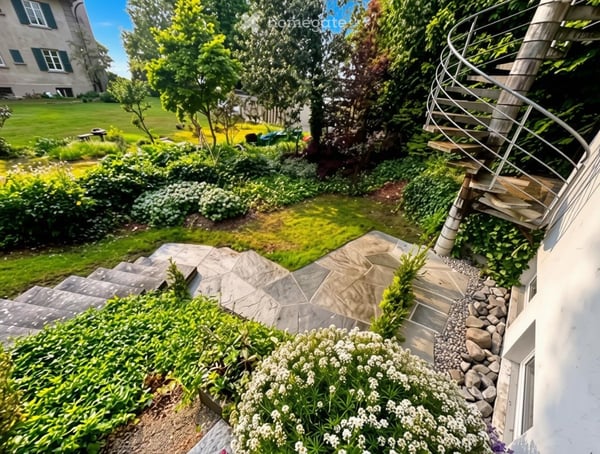 Gartenwohnung mit Seeblick-Terrasse in Küsnacht 13
