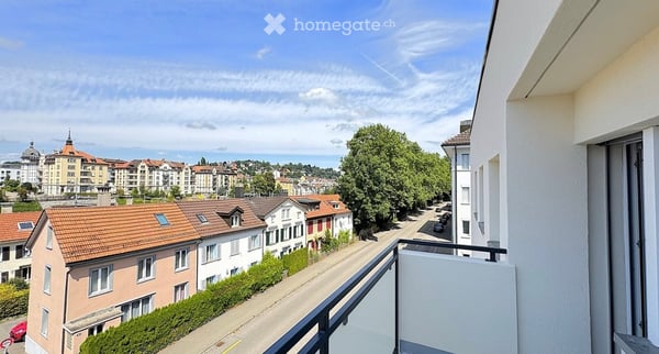 2.5-Room Apartment with Balcony and City Views in St. Gallen 1
