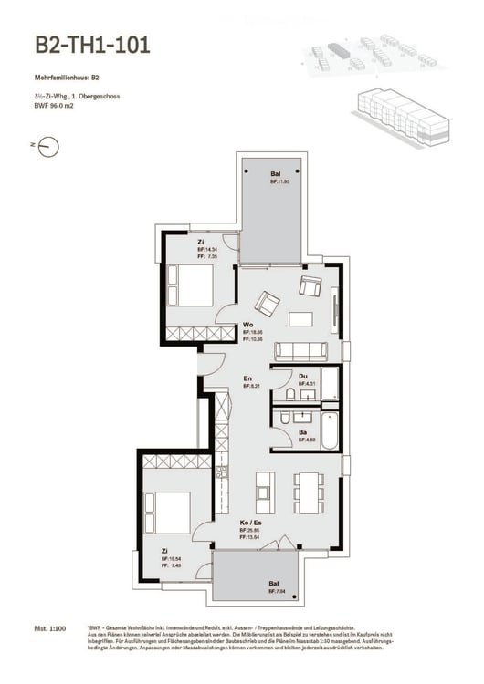 Moderne 5.5-Zimmer-Neubauwohnung mit 2 Balkone in Illnau-Effretikon 5