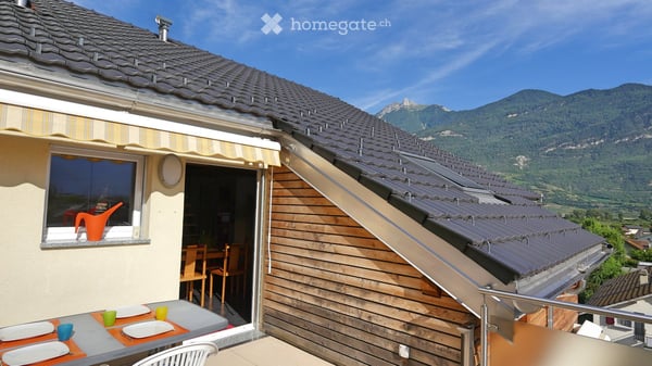 Magnifique appartement de 4.5 pièces à Fully  - Vente directe pas de contact d'agence merci 8