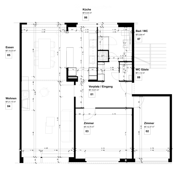 Charmante 3.5-Zimmer-Wohnung am Zürichberg 13