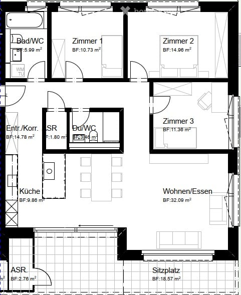 Moderne 4.5-Zi.-Wohnung in Gossau – ab Oktober 2026 17
