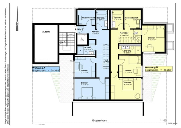 3.5-Zimmer-Gartenmaisonette im exklusiven Neubau, Wallisellen (Erstbezug; ab Herbst 2026) 6
