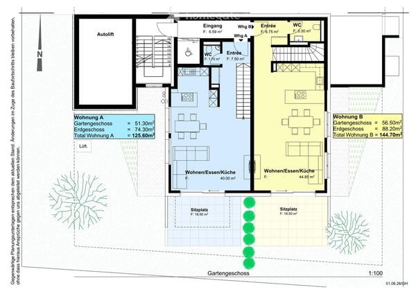 3.5-Zimmer-Gartenmaisonette im exklusiven Neubau, Wallisellen (Erstbezug; ab Herbst 2026) 5