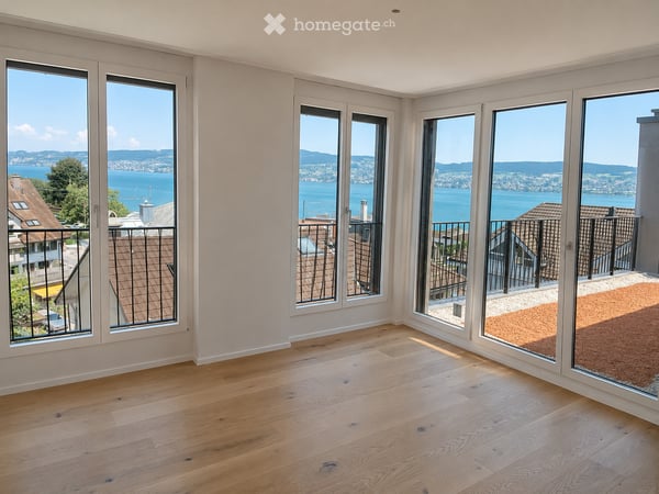 Neubau/Erstvermietung, Traumhafte Attikawohnung mit Seepanorama am Zürichsee 7