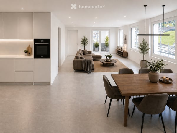 ERSTBEZUG Wohnen im Mitteldorf - Moderne 3.5-Zimmer-Neubauwohnung im Herzen von Villmergen