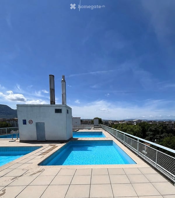 Spacious 5.5-Room Apartment with Stunning Views in Geneva's Prestigious 1208 12
