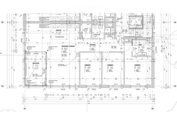 Wunderschöne, attraktive 4.5-Zimmer-Dachwohnung mit toller Aussicht in Biel-Benken BL 13