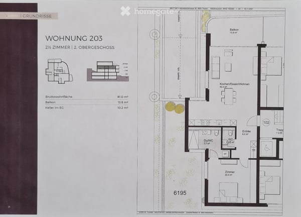 Exklusive 2,5 Zim. Neubau Wg. mit Seesicht im Herzen von Thalwil 8