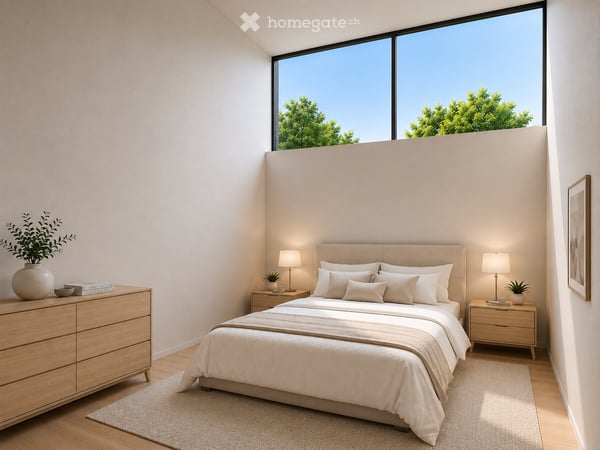 Moderne 4.5-Zimmer-LOUNGE-Neubauwohnung mit 2 Einstellhallenplätzen und Privatsphäre 4