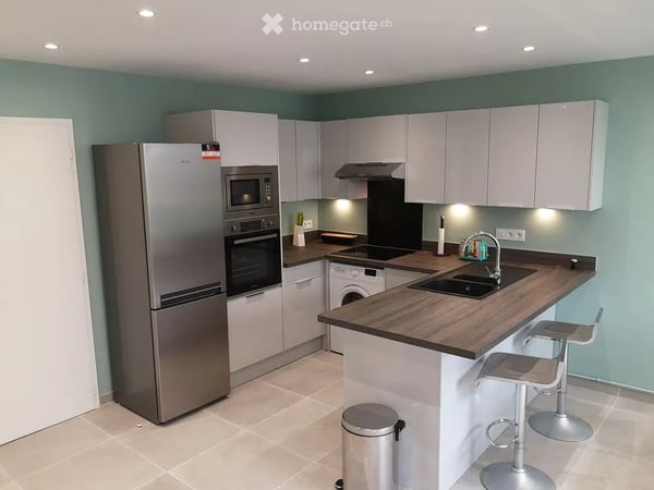 Appartement 3 pièces rénové de 70 m² avec terrasse – Thônex 3