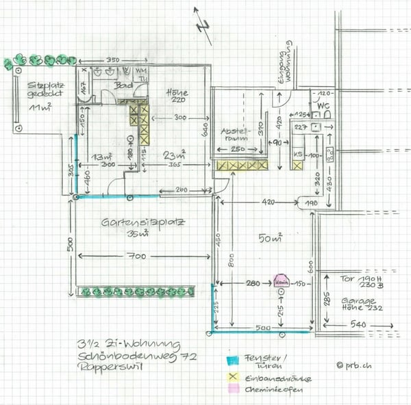 Moderne 3.5-Zi-Wohnung mit grosser Terrasse und in Seenähe von Rapperswil 17