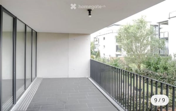 Moderne 2.5-Zimmer-Wohnung in Oberentfelden mit Balkon
