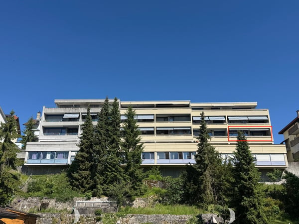 Helle, frisch renovierte 4.5-Zimmer-Wohnung mit Balkon an erhöhter Lage in Biel/Bienne 1