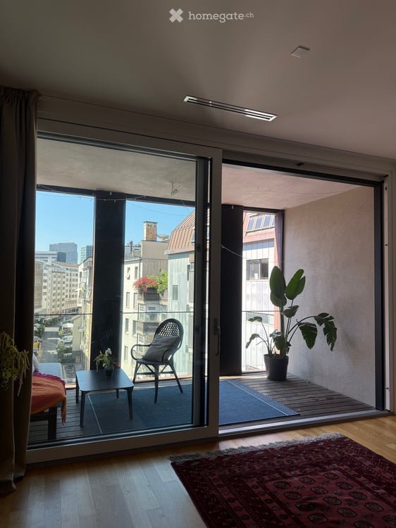 86 m² and covered balcony in the heart of Basel – Steinenberg 23 5