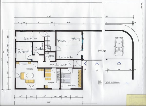 Provisionsfrei, Geräumiges Mehrfamilienhaus mit Garten und Solaranlage in Herdwangen-Schönach 26
