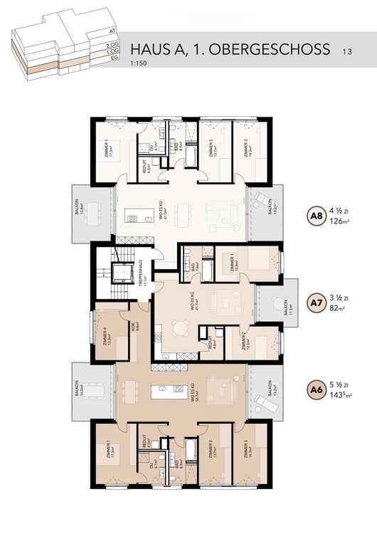 Grosszügige 5.5-Zimmer-Wohnung am Sonnenhang in Hombrechtikon 6