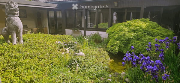 Japanisch inspiriertes Atrium-Haus (5 Min. Bahnhof) – Wohnen, Praxis oder HQ - Unikat in Liestal