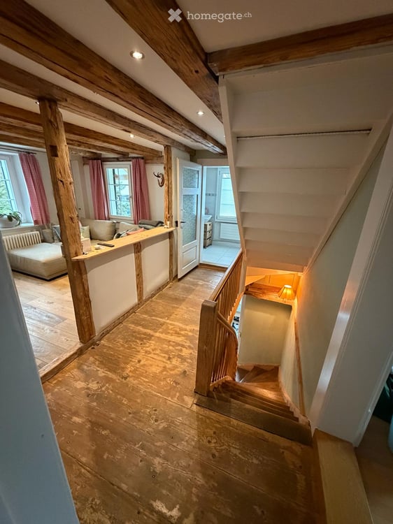 Charmantes Bauernhaus mit modernem, grosszügigem Gästehaus und Pool im Zollikerberg 7
