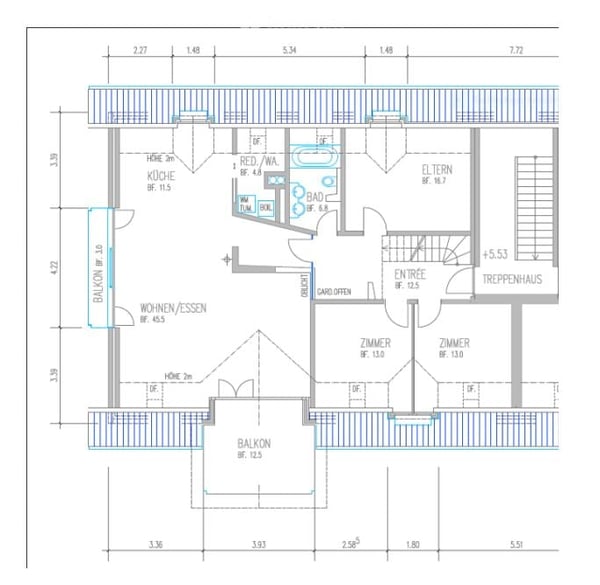 Grosse und schöne 5.5 Zimmer Maisonette-Wohnung im Grünen 15