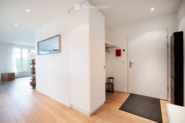 Moderne 3.5-Zimmer-Wohnung mit Balkon und Bergblick in Rifferswil 2