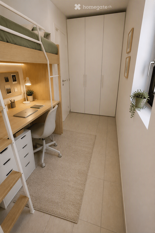 3 locali moderno con terrazza di 17 m² e climatizzazione 5