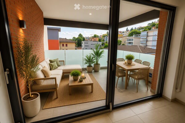 3 locali moderno con terrazza di 17 m² e climatizzazione 2