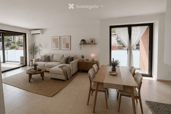 3 locali moderno con terrazza di 17 m² e climatizzazione 1