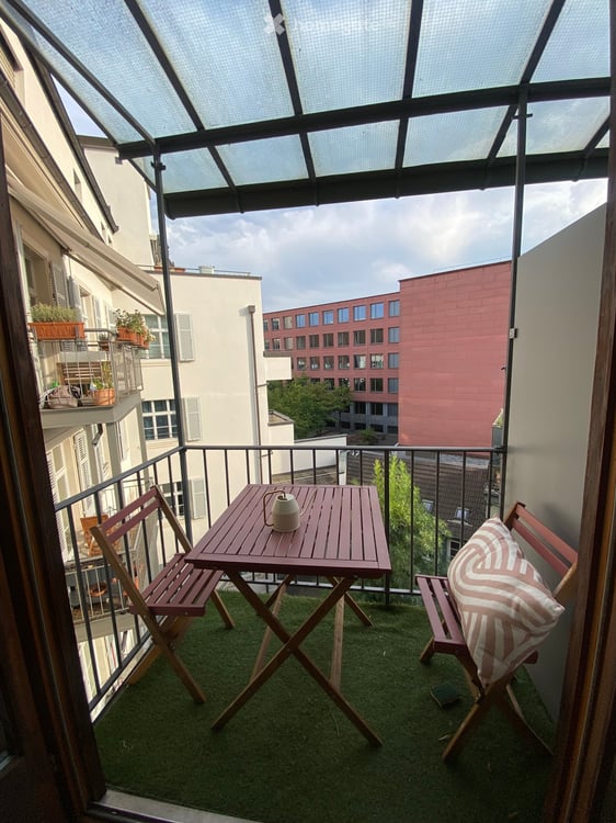Charming 1-Room Apartment with Balcony and Beautiful Views in Basel 3