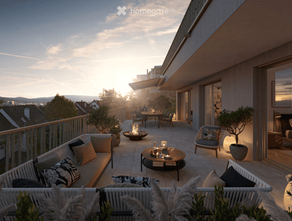 Neubau-Terassenwohnung mit Weitblick und Klimaanlage 2