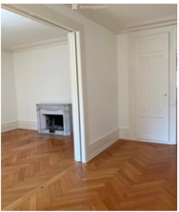 Spacious 6.5-Room Apartment in a Charming Old Building – Route de Malagnou, Geneva 7