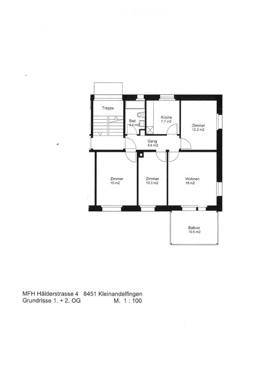 Zentrale gelegene schöne Wohnung in Kleinandelfingen 5