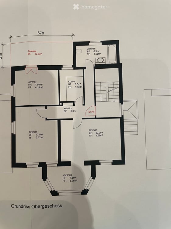 Charmante renovierte 3.5-Zimmer-Altbauwohnung mit Balkon und Aussicht in Zürich-Höngg 11