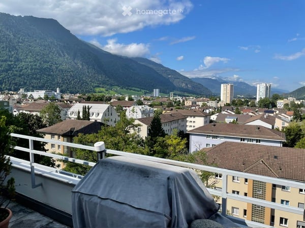 Charmante 5.5-Zimmer-Dachwohnung mit Panoramablick in Chur