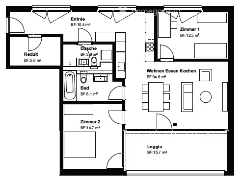 Nachmieter gesucht – Moderne 3.5-Zimmer-Wohnung (96 m²) in Schönenwerd 10