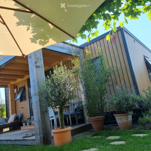 Vollständig eingerichtetes Mobilhome in Bestlage am Murtensee – Camping Pra Novy, Sugiez 5