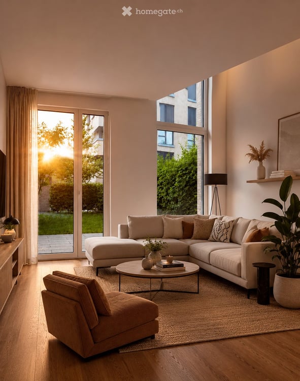 Gepflegtes, exklusives 5.5-Zi Townhouse in Aarau. Sehr gute Verbindungen nach Zürich, Bern, Basel. 2