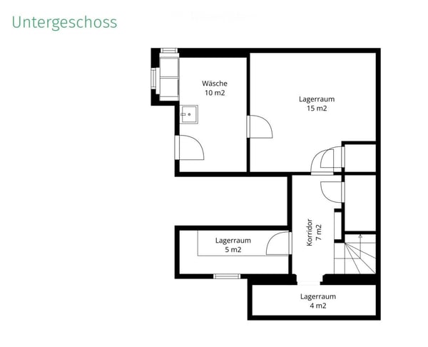 Charmantes 4.5-Zimmer-Doppelhaus mit grossem Garten an ruhiger Lage in Brugg 14
