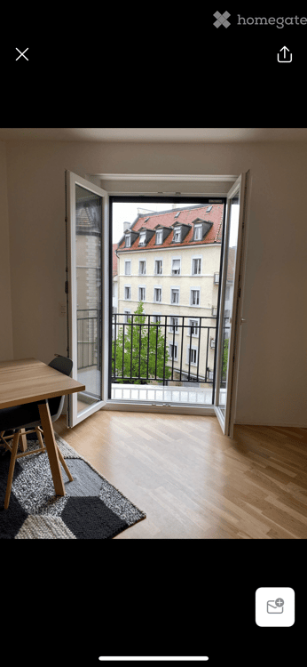 Helle 2.5-Zimmer-Wohnung mit Balkon an der Zurlindenstrasse in Zürich 5