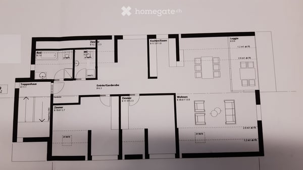 Moderne 3.5-Zimmer-Dachwohnung mit Balkon und schöner Aussicht in Bauma 10