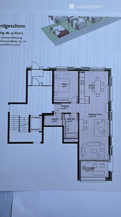 Moderne 2.5-Zimmer-Wohnung in Witikon 8