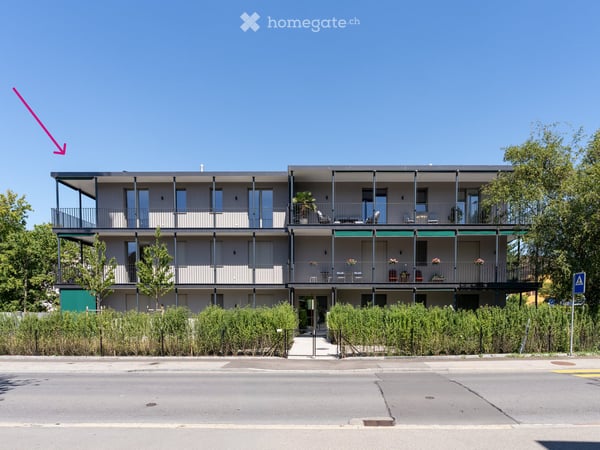 Moderne 4.5-Zimmer-Neubauwohnung, zentrale Lage, grosser Balkon 1